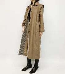 90 ' s ILU IVOIA チェック コート