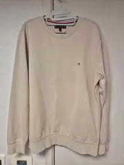 Tommy Hilfiger(トミーヒルフィガー) パーカー 正規品 ベージュ L