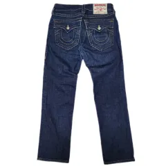 トゥルーレリジョン Zach スリムフィット スティッチ パンツ