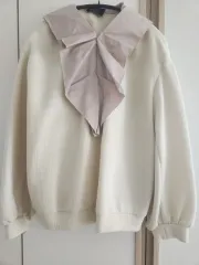 ランバンコレクション フード付きTシャツ