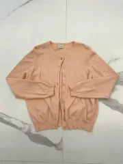 ベネトン イタリア ピンク カーディガン