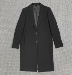S LRIAMHH ブラック ロング コート 66 サイズ