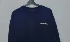 実寸 M （ 95 ） Mark Gonzales(マークゴンザレス) ネイビー 裏起毛 パーカー