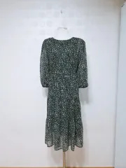 ブラックワンピース66／シフォンワンピース66／ロング丈ワンピース66／ワンピース66