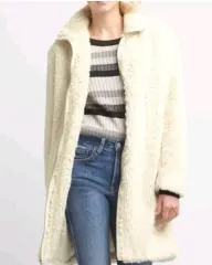 GAP セルパ テディ ロング ジッパー コート