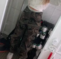 ヴィンテージ ワイド ミリタリー カーゴパンツ