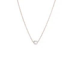 【新品】 [Meili Studio] 真珠 ネックレス レディース パール ネックレス 真珠 ペンダント 金属アレルギー対応 ネックレス 人気 女性 ジュエリー プレゼント 結婚式 記念日 母の日 6mm 0