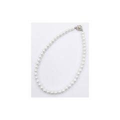 【新品】 貝パール ネックレス 飛鳥庵白玉8mm貝パールネックレス40cm簡易箱入り2NK550840WH