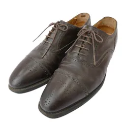 SCOTCH GRAIN スコッチグレイン 2770 SHINE OR RAIN Ⅳ シャインオアレインⅣ セミグローブ レザー シューズ ブラウン系 25【中古】のサムネイル
