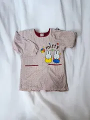 ミッフィー 裏起毛 エプロン ( 66 ー 77 )