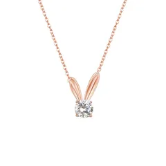 【新品】 [SAMEDI] ネックレス レディース 天然パール 真珠 S925 純銀製 金属アレルギー対応 長さ調節可能 プレゼント ギフト 記念日 おしゃれ シルバー ホワイト (ピンクゴールド-ジルコニア) 0