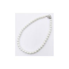 【新品】 貝パール ネックレス 飛鳥庵白玉8mm貝パールネックレス36cm簡易箱入り2NK550836WH