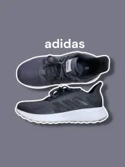 240/ adidas アディダス デュラモ チャコール スニーカー /0121