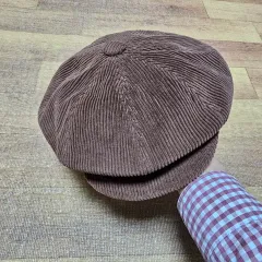 コーデュロイ BIGアップルハット 58 普通サイズ (新品)