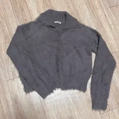 毛羽 ファー カーディガン