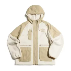 umbro(アンブロ) コーデュラ 戦術 フリース ジップアップ ベージュ ボア