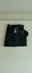 ザラ スカート リボン アシメントリー ブラック スカート NAIN H&M ナイン 8seconds