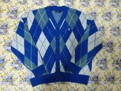 オーバーサイズ YALE カーディガン 95-100 サイズ オススメ アーガイル カーディガン シティーボーイ