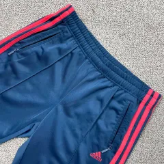 adidas(アディダス) ネイビー 赤 トレーニング ズボン 95 250123