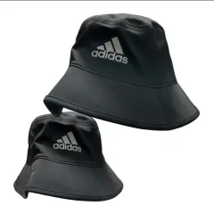 Adidas(アディダス) ブラック ロゴ バケットハット