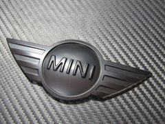 ● BMW MINI cooper ミニクーパー One S R50/52 R55/56 F57/58 BLACK ブラック仕様 純正エンブレム 在庫処分品!