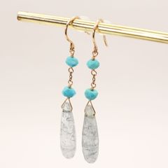 Vendome Aoyama K18 パール ターコイズ ピアス - メルカリ