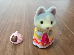 シルバニアファミリー 猫の人形 赤ちゃんコレクション 赤ちゃんケーキパーティーシリーズ