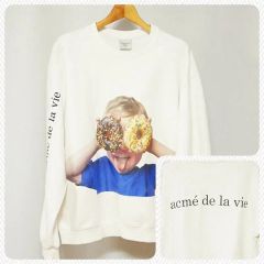 ADLV acme de la vie アクメドラビ スウェット Tシャツ メンズ100