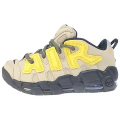 NIKE (ナイキ) ×AMBUSH AIR MORE UPTEMPO LOW SP LIMESTONE アンブッシュ エアモアアップテンポ ローカットスニーカー イエロー US9/27cm FB1299-200