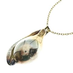 LOUIS VUITTON (ルイヴィトン) シェルデザイン マリーナ ネックレス Ag925 SV シルバー 法螺貝 ペンダント
