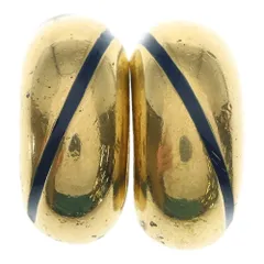 BURBERRY (バーバリー) 80s VINTAGE ヴィンテージ イヤリング ゴールド