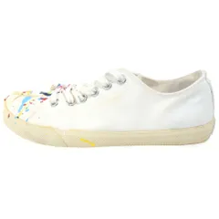 Martin Margiela 22 (マルタンマルジェラ) Tabi タビ ペイント加工 ローカットスニーカー ホワイト S58WS0112 レディースのサムネイル