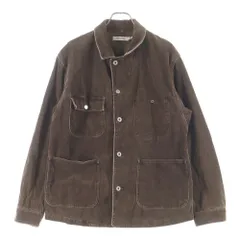 nonnative (ノンネイティブ) RANCHER JACKET ランチャー コーデュロイ 総柄裏地 ボタンアップ シャツジャケット ブラウン NN-J4110のサムネイル