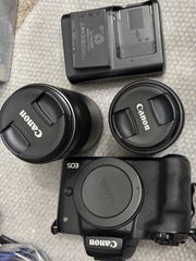 Canon 純正レンズ2本（フィルター、フード付き）セット - メルカリ