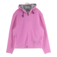 LOEWE (ロエベ) 24SS ×ON HOODIE IN TECHNICAL JERSEY テクニカルジャージー フーデットジップアップパーカー ピンク H929Y25J01のサムネイル