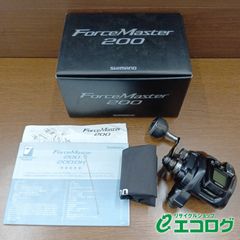 送料無料】シマノ 22 フォースマスター 201 DH 左巻き【美品】 - メルカリ