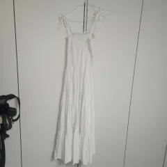 ヴィンテージ 白 キャミソールワンピース