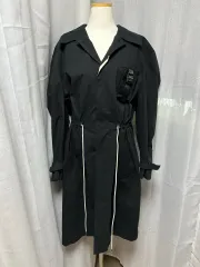 黒 トレンチコート ジャケット