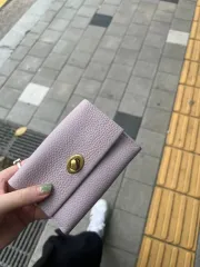 ライトパープル カード 財布