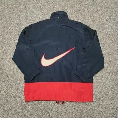 XL NIKE オールドスクール 刺繍 ビックロゴ アウター