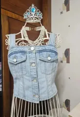 EGOIST エゴイスト デニム ストレッチ ビスチェ