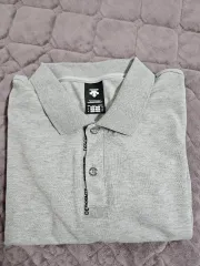 デサント 機能性 SYSTEM グレー ポロTシャツ 105