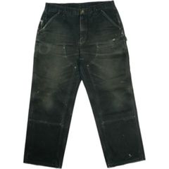 Carhartt USA製 ダブルニー ペインターパンツ 鬼フェード 黒 - メルカリ