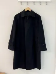 DURBAN x LORO PIANA ブラック カシミア コート