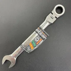 WORK SOLDIER 首振りラチェットレンチ 19mm コンビネーション ギアレンチ 72山