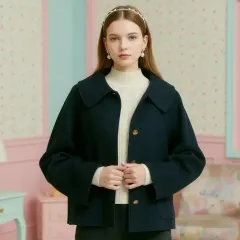 ENC ハンドメイド カシミア コート