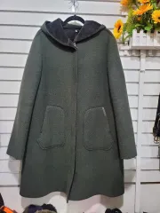 #여성의류핸드메이드 警察フード付きコート