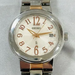 A【稼働品】SEIKO セイコー 7N82-0CN0 ルキア クオーツ  正規品ベルト 腕時計 レディース
