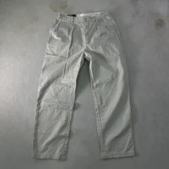 30 ポロラルフローレン ベージュ コットン チノ パンツ