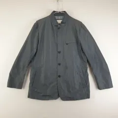 F4446 OLZEN(オルゼン) メンズ 110 春 秋 ジャケット ホール付き/ダーク